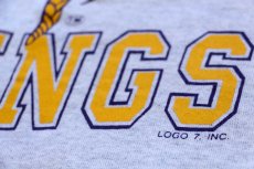 画像4: 90s USA製 NFL MINNESOTA VIKINGS スウェット 杢グレー M (4)
