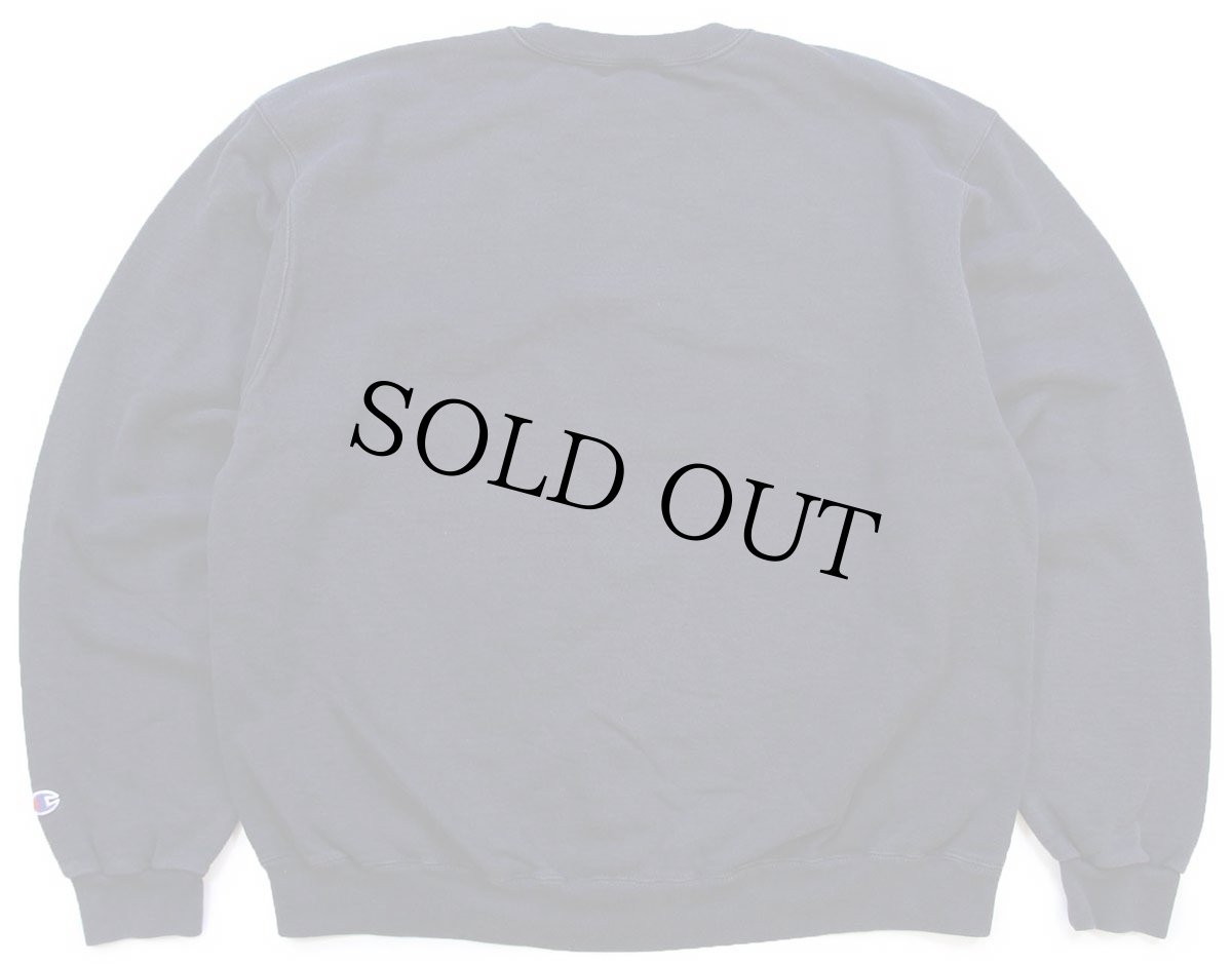 画像2: 00s メキシコ製 Championチャンピオン Oklahoma State COWBOYS フェルトパッチ付き 前V スウェット 黒 XL (2)