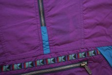 画像5: 90s USA製 L.L.Bean チロリアンテープ マルチカラー Thinsulate 中綿入り ナイロン アノラックパーカー L-L (5)