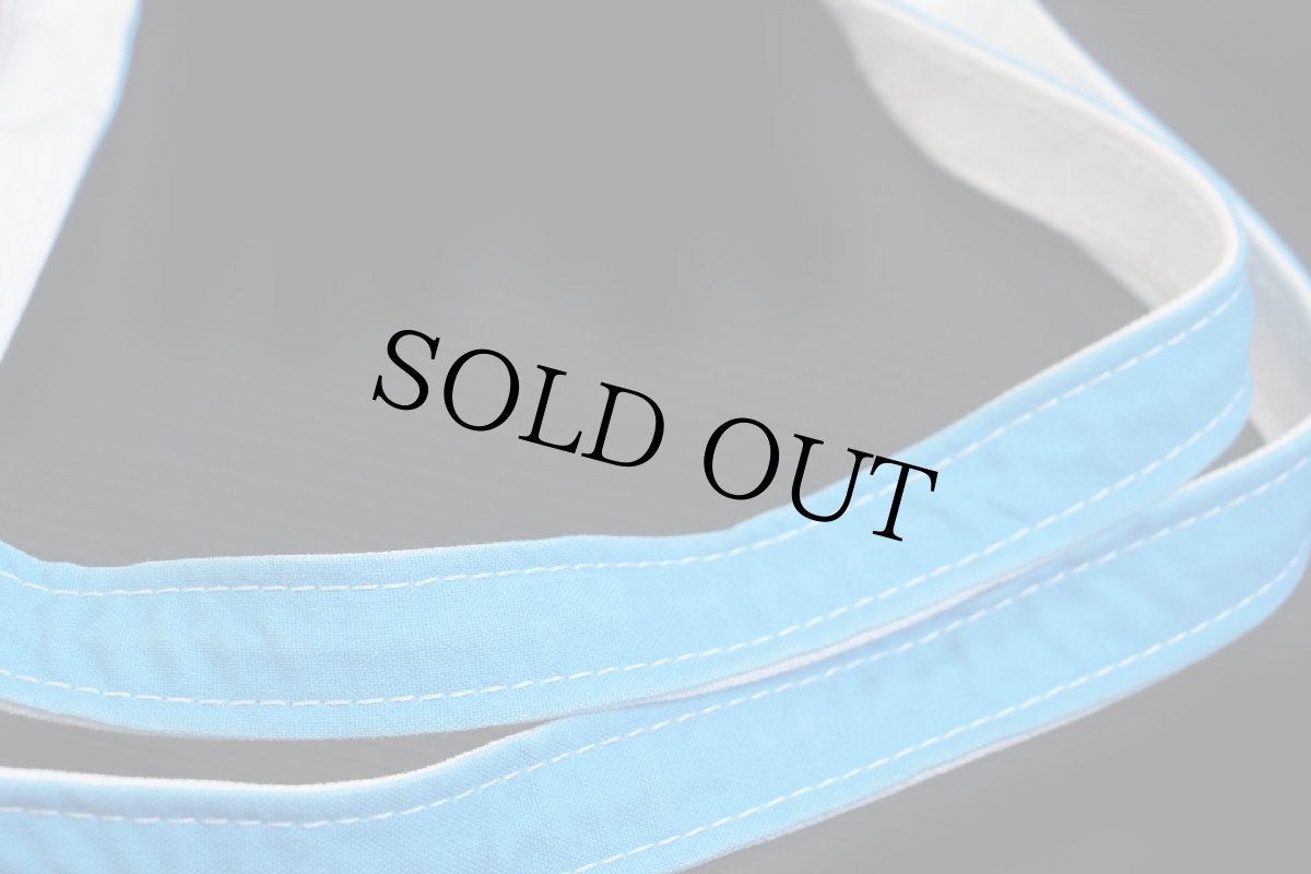 画像7: 00s USA製 L.L.Bean BOAT AND TOTE Gina 刺繍 キャンバス トートバッグ ライトブルー XL★エクストララージ (7)