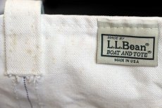 画像5: USA製 L.L.Bean BOAT AND TOTE Kingston 刺繍 キャンバス トートバッグ グリーン L★ラージ (5)
