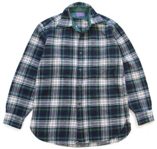 50s PENDLETONペンドルトン オンブレチェック ウール オープン