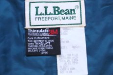 画像4: 90s USA製 L.L.Bean チロリアンテープ マルチカラー Thinsulate 中綿入り ナイロン アノラックパーカー L-L (4)