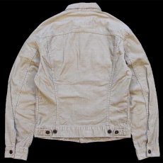 画像2: 90s Levi'sリーバイス WHITE TAB JACKETS 70500 コットン コーデュロイジャケット ベージュ M★ユーロ (2)