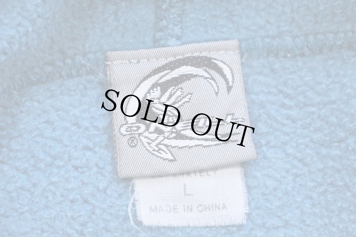 画像5: 90s O'NEILLオニール ビッグロゴ 両面プリント スウェットパーカー ターコイズ L★フーディー (5)