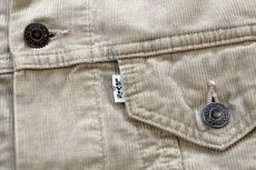 画像5: 90s Levi'sリーバイス WHITE TAB JACKETS 70500 コットン コーデュロイジャケット ベージュ M★ユーロ (5)