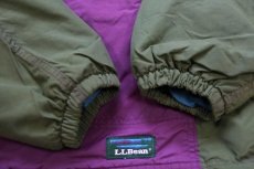 画像6: 90s USA製 L.L.Bean チロリアンテープ マルチカラー Thinsulate 中綿入り ナイロン アノラックパーカー L-L (6)