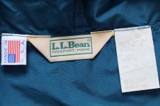 画像4: 90s USA製 L.L.Bean チロリアンテープ マルチカラー ナイロン アノラックパーカー XXL-T★特大 (4)