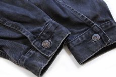 画像5: 90s Levi'sリーバイス 70503 ブラック デニムジャケット 4ポケット ボロ XXL★特大 ユーロ (5)