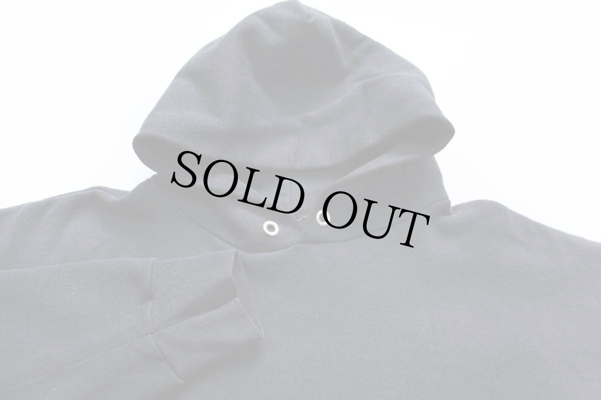 画像3: 90s USA製 American Sportswear 無地 スウェットパーカー 黒 フェード XXL★特大 フーディー ブランク (3)