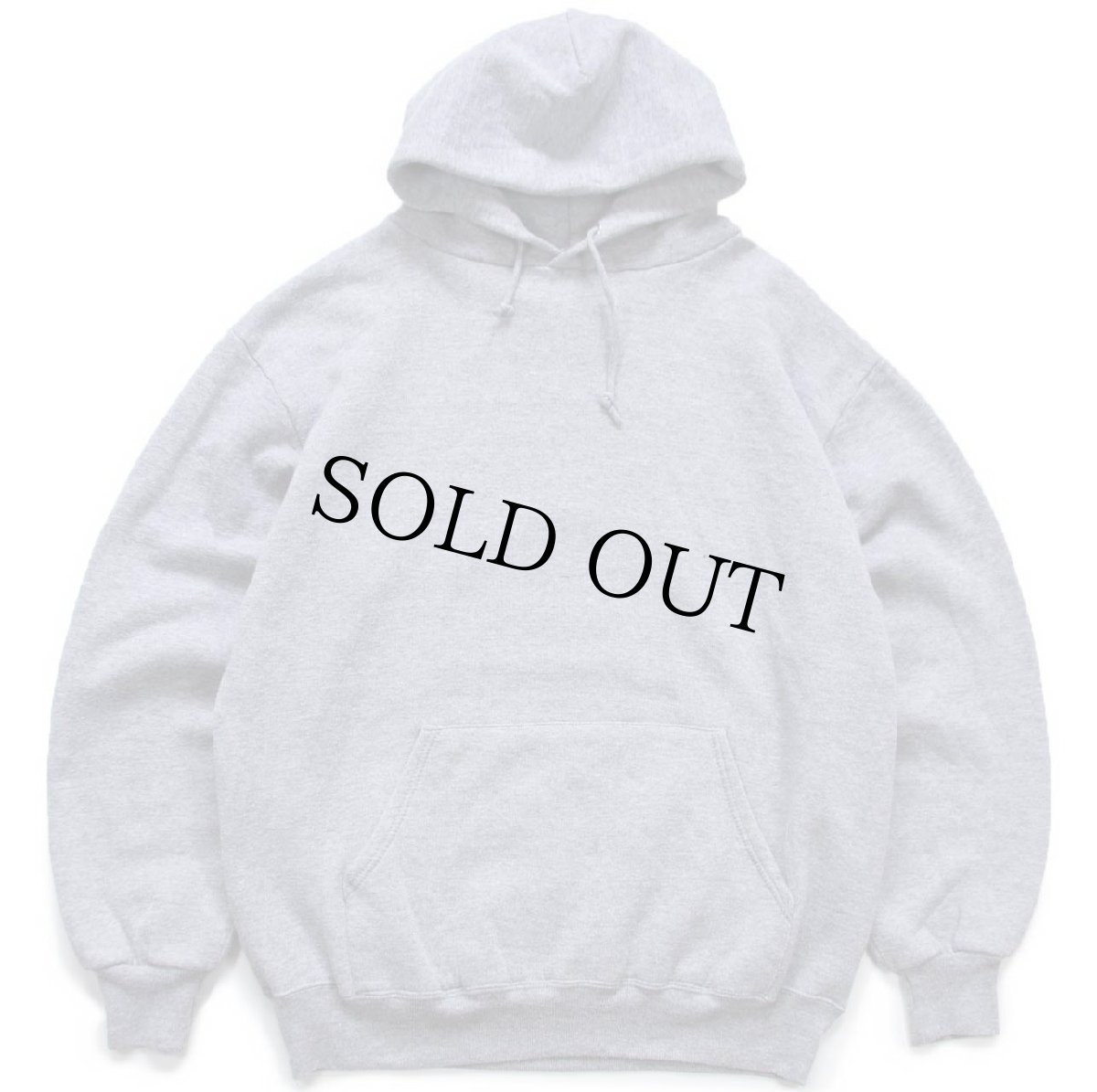 画像1: 80s USA製 JERZEES 無地 スウェットパーカー 杢グレー L★RUSSELLラッセル フーディー ブランク (1)