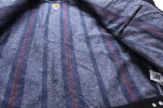 画像5: USA製 carharttカーハート ブランケットライナー ダック地 デトロイトジャケット 黒 3XL★特大 (5)