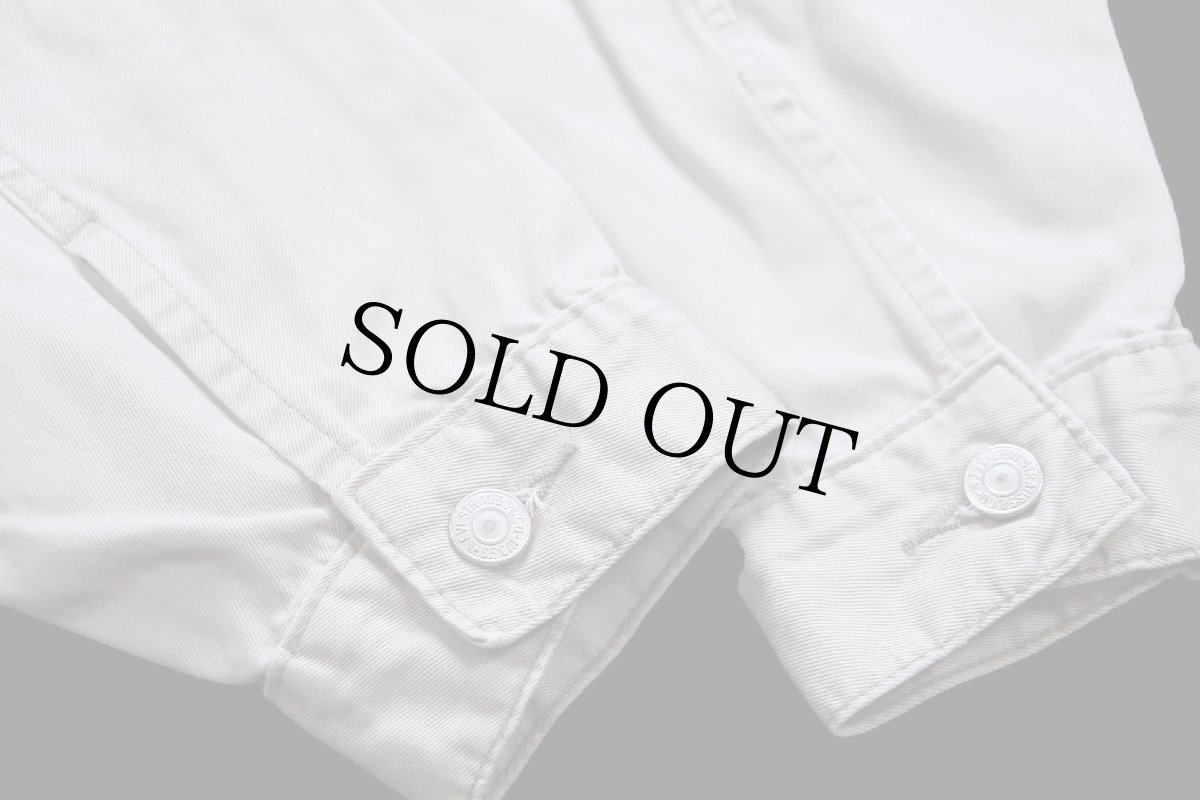 画像6: 90s Levi'sリーバイス 70503 コットンツイル ジャケット 4ポケット ベージュ L★ユーロ (6)