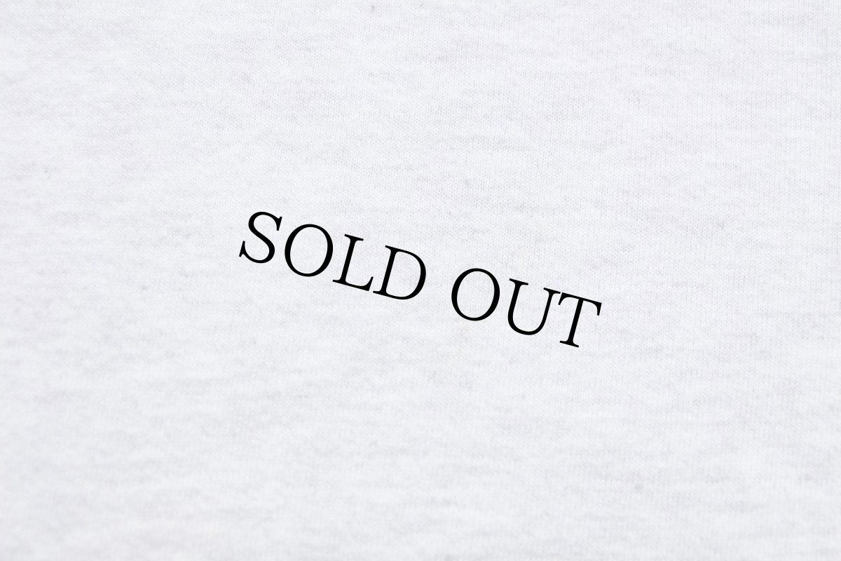 画像7: 90s USA製 JERZEES 無地 タートルネック スウェット 杢ライトグレー×紫 XL★ブランク RUSSELLラッセル (7)