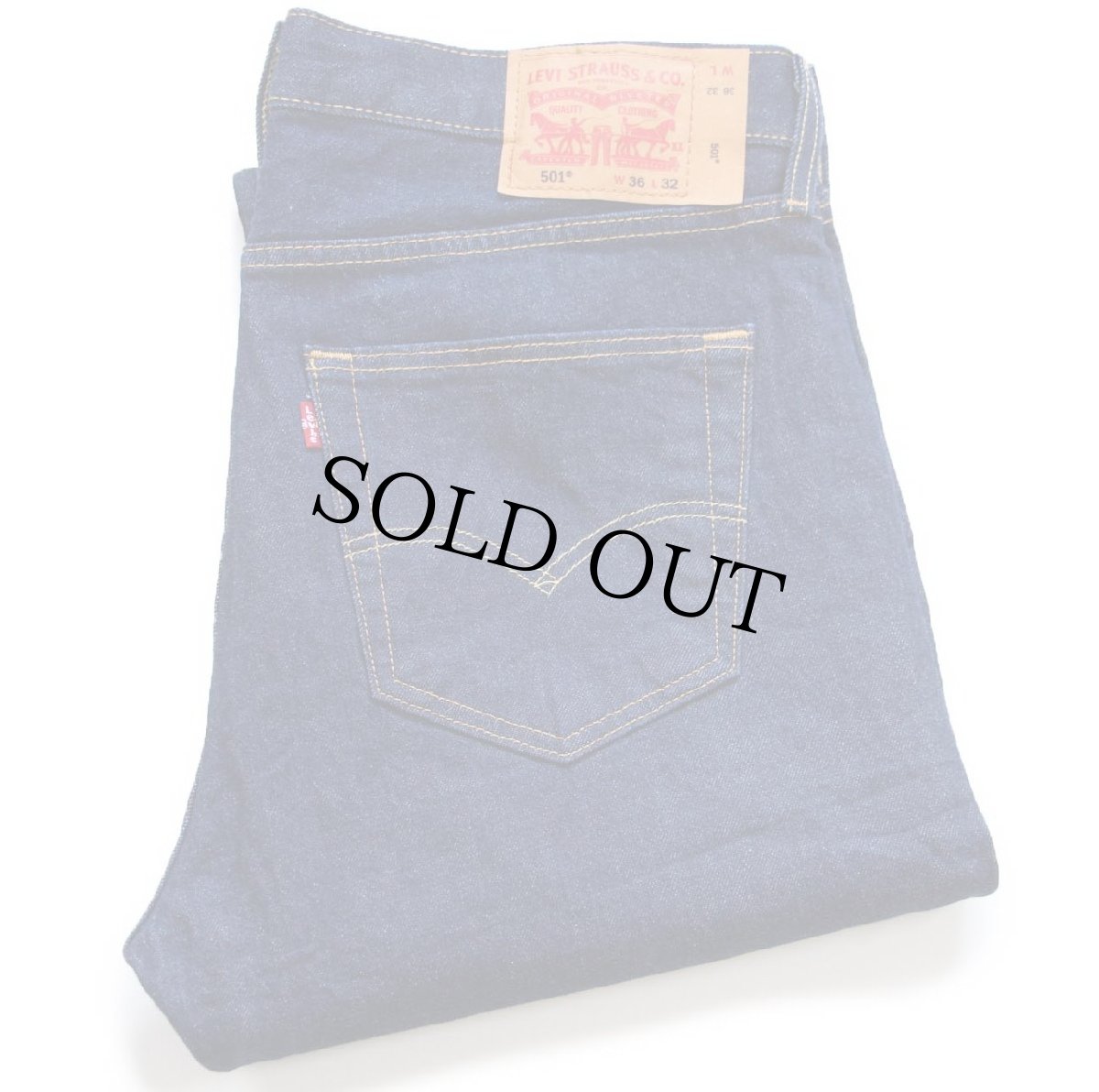 画像1: Levi'sリーバイス 501 ストレッチ デニムパンツ W36 L32★SDP4331 (1)