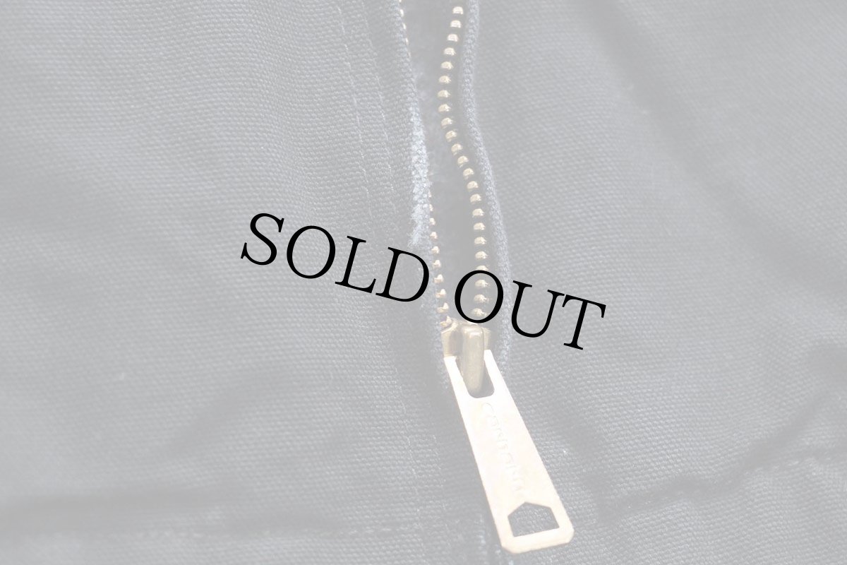 画像6: USA製 carharttカーハート ブランケットライナー ダック地 デトロイトジャケット 黒 3XL★特大 (6)