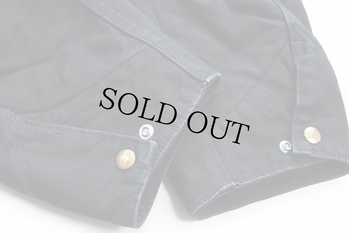 画像7: USA製 carharttカーハート ブランケットライナー ダック地 デトロイトジャケット 黒 3XL★特大 (7)