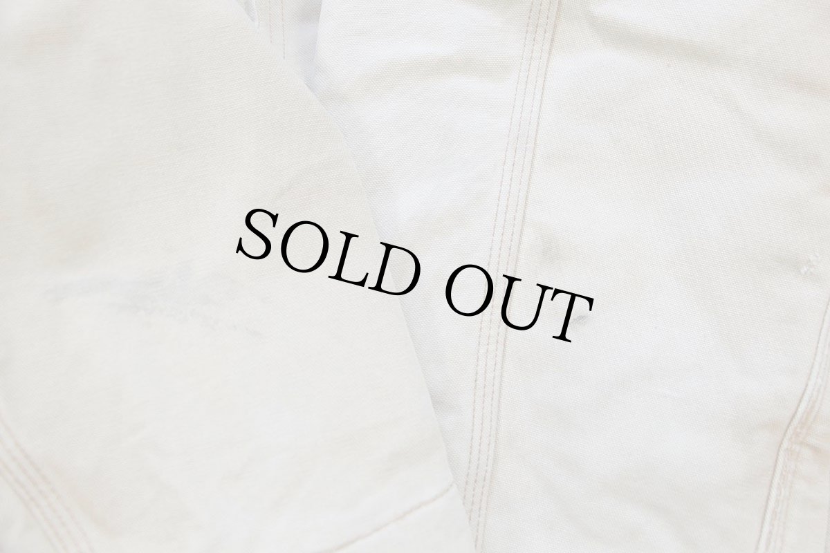 画像7: 90s carharttカーハート ブランケットライナー ダック地 デトロイトジャケット 茶 フェード (7)