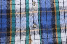 画像5: 90s USA製 FIVE BROTHERファイブブラザー チェック コットン フランネルシャツ 2XL★特大 (5)