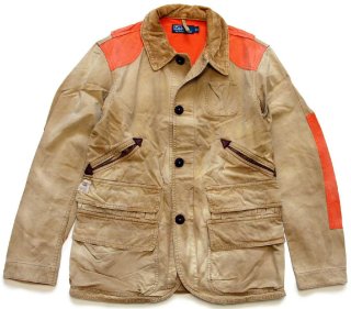 70s RANGER タイガーカモ コットン ハンティングジャケット L