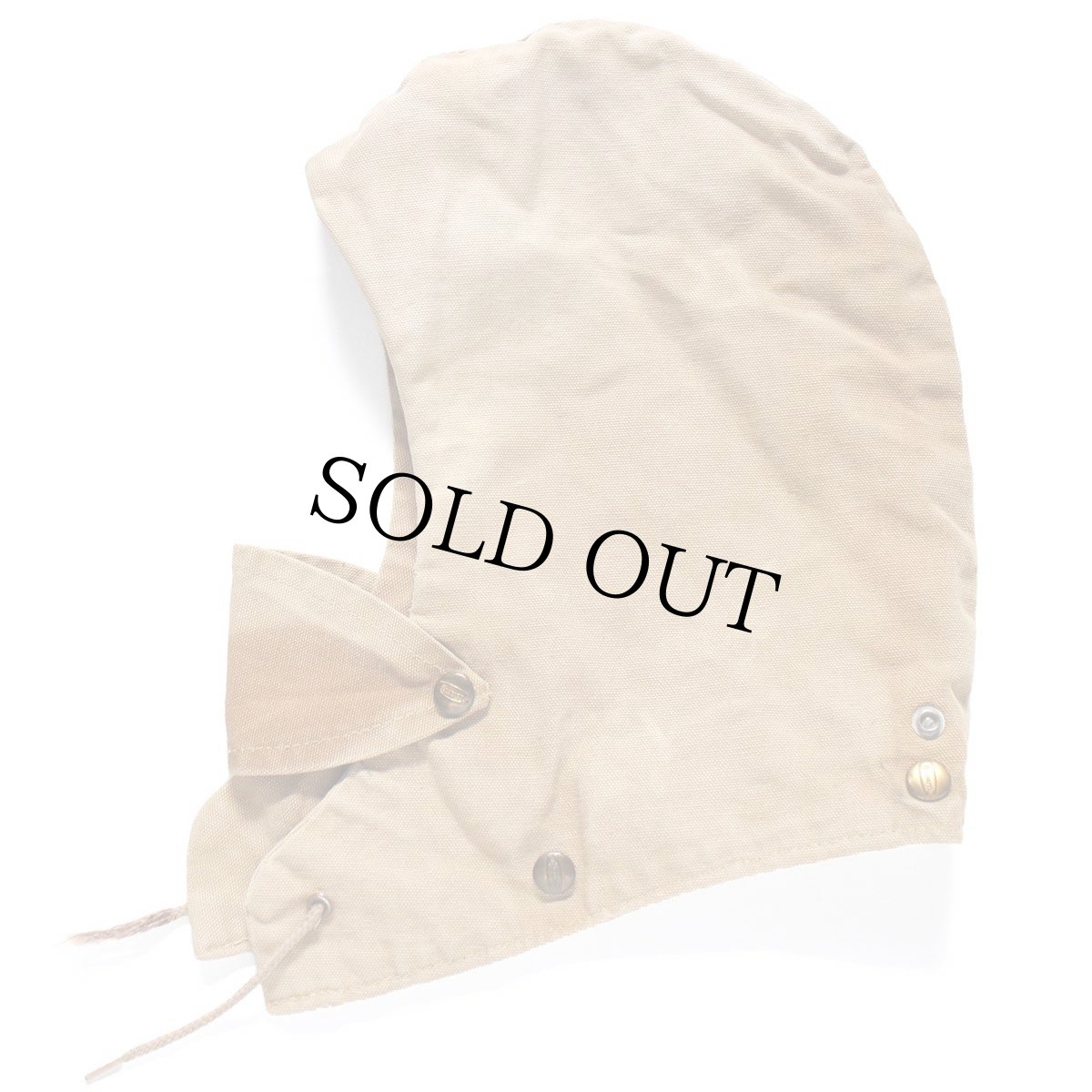 画像1: 70s carharttカーハート ARCTIC HOOD ブランケットライナー ダックフード 茶 フェード (1)