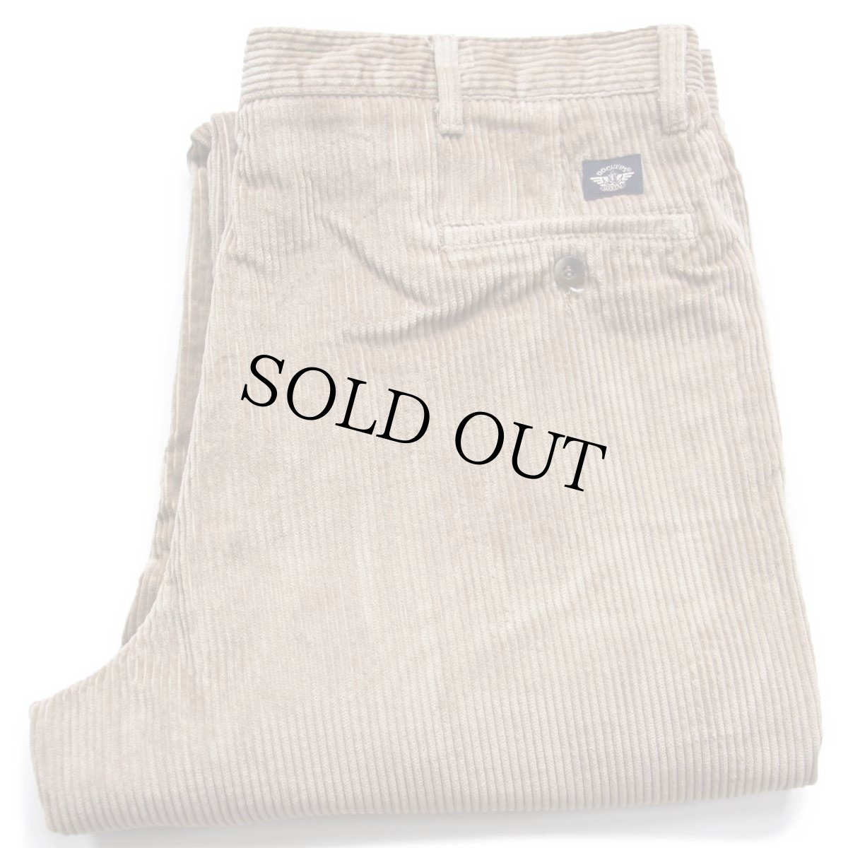 画像1: 90s DOCKERSドッカーズ RELAXED FIT ツータック 太畝 コーデュロイパンツ ブラウンベージュ W40 L32★Levi'sリーバイス (1)