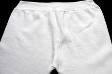 画像5: 70s JOCKEY 無地 スウェットパンツ 白 S (5)