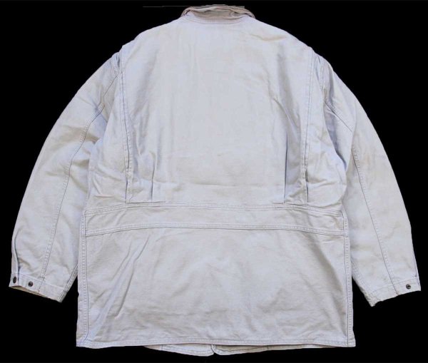 90s USA製 Woolrichウールリッチ ラグ柄 ウールライナー コットン