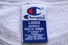 画像4: 90s メキシコ製 Championチャンピオン Brigham Young University スウェット 杢グレー L (4)