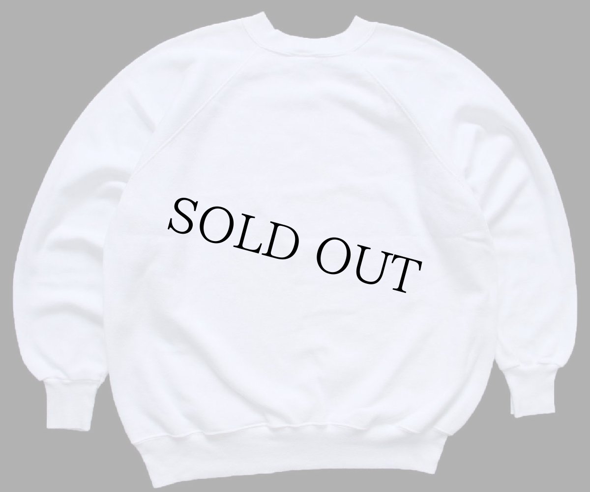 画像2: 80s USA製 Bah,Humbug! CHICAGO キャラクター スウェット 白 XL (2)