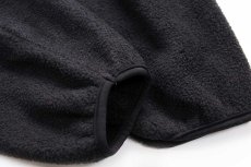 画像6: 80s USA製 Woolrichウールリッチ プルオーバー フリース 黒×蛍光黄緑 (6)