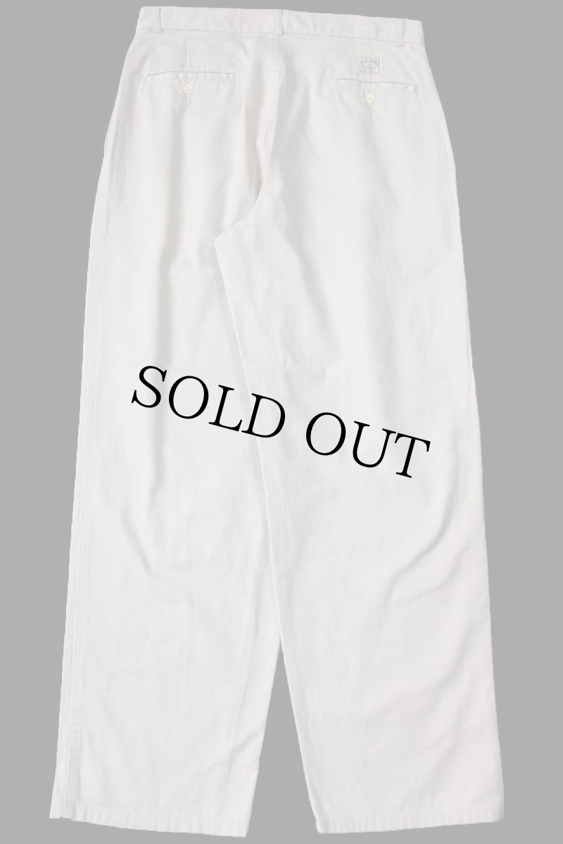 画像3: 90s メキシコ製 ポロ ラルフローレン ツータック コットン チノパン カーキ W32 L30 (3)