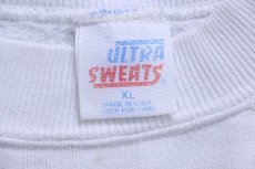 画像4: 80s USA製 Bah,Humbug! CHICAGO キャラクター スウェット 白 XL (4)