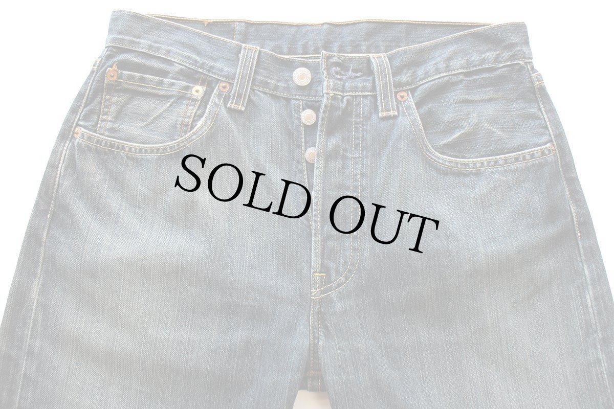 画像4: ポーランド製 Levi'sリーバイス 501 USED加工 デニムパンツ W31 L32★SDP4337 ユーロ (4)