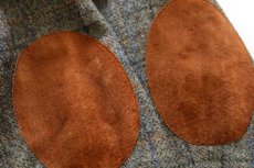 画像7: イタリア製 David Saddler Harris Tweed ハリスツイード チェック 3つボタン ウール テーラードジャケット 54★ブレザー (7)