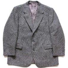画像1: ODERMARK Harris Tweed ハリスツイード 2つボタン ウール テーラードジャケット 56★ブレザー (1)