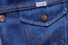 画像6: 80s USA製 Wranglerラングラー NO-FAULT ボアライナー デニム ランチコート キッズ (6)