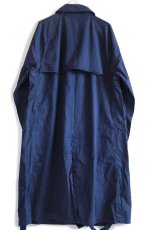 画像3: 00s ポロ ラルフローレン ROYAL NAVY コットンポプリン モーターサイクルコート 紺 L★ロイヤルネイビー (3)