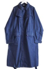 画像2: 00s ポロ ラルフローレン ROYAL NAVY コットンポプリン モーターサイクルコート 紺 L★ロイヤルネイビー (2)