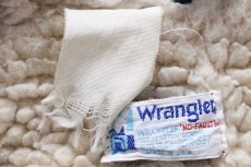 画像4: 80s USA製 Wranglerラングラー NO-FAULT ボアライナー デニム ランチコート キッズ (4)