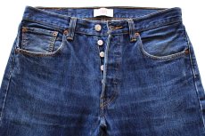 画像4: 00s メキシコ製 Levi'sリーバイス 501 デニムパンツ ヒゲ W32★SDP4355 (4)