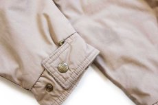 画像7: 80s USA製 L.L.Bean 中綿入り ツイードライナー ロング ストームコート ベージュ M★マウンテン モンスターパーカー (7)