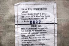 画像7: 19 米軍 U.S.ARMY OCP マルチカム ACU カーゴパンツ S-S★A (7)