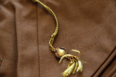 画像7: デッドストック★ビンテージ Cermar ワンタック コットンツイル ジョッパーズパンツ 茶 54 (7)