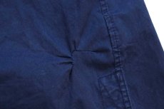 画像9: 00s ポロ ラルフローレン ROYAL NAVY コットンポプリン モーターサイクルコート 紺 L★ロイヤルネイビー (9)