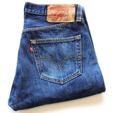 画像1: 00s メキシコ製 Levi'sリーバイス 501 デニムパンツ ヒゲ W32★SDP4355 (1)