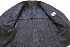 画像5: 80s USA製 Harris Tweed ハリスツイード 2つボタン ネップ入り ウール テーラードジャケット★ブレザー (5)