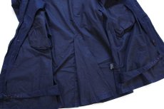 画像6: 00s ポロ ラルフローレン ROYAL NAVY コットンポプリン モーターサイクルコート 紺 L★ロイヤルネイビー (6)