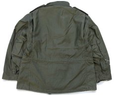 画像2: 70s 米軍 U.S.ARMY ペンキ飛び M-65 フィールドジャケット オリーブグリーン L-S★ALPHAアルファ (2)