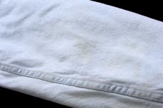 画像7: 90s USA製 Levi'sリーバイス ボアライナー デニムジャケット 4ポケット アイスブルー XL (7)